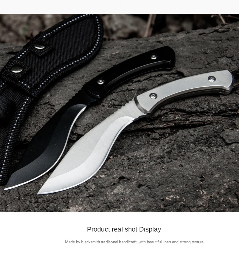 Camping Pocket knives EDC Tools Two colors Black Folding knife and Silver Outdoor