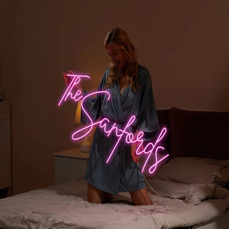 Background Decoration Fashion Led Panel Light Neon Light Sign Neon Sign Custom For Wall Bedroom