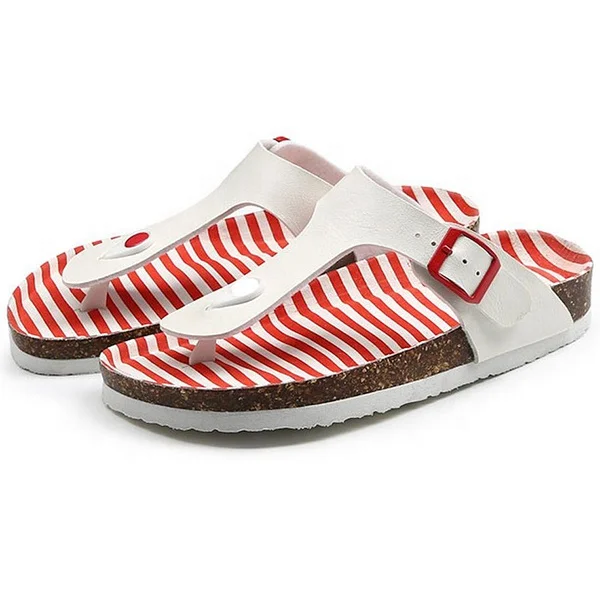 Latest Design Girls Cork Style Summer Fancy Sandals