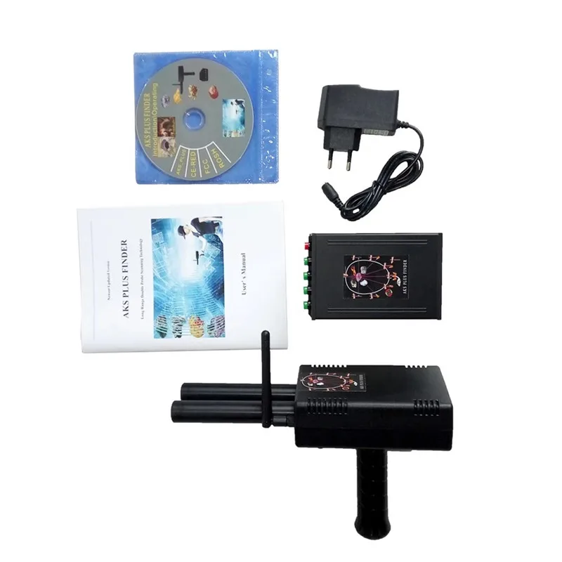 Металлоискатель AKS Plus, профессиональный Подземный детектор золота, алмазов, Matel, глубина 10 метров