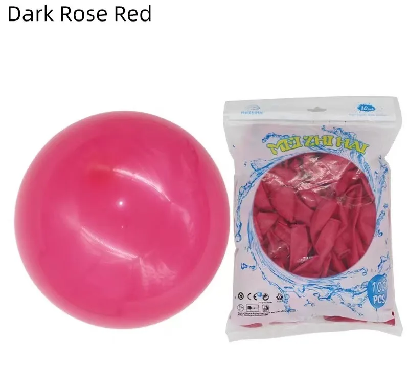 Birthday Party Supplies Decorations Adult Wedding Decorations Latex Balloons Helium Globos 100pcs 10inch Gold Black Pink Unisex