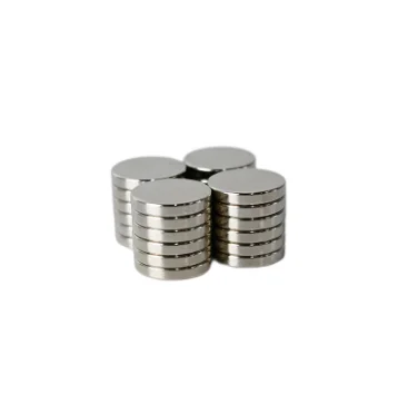 Super Strong Magnetic Materials N35 N38 N42 N45 N52 Rare Earth Permanent Cylinder NdFeB Disc Neodymium Magnets