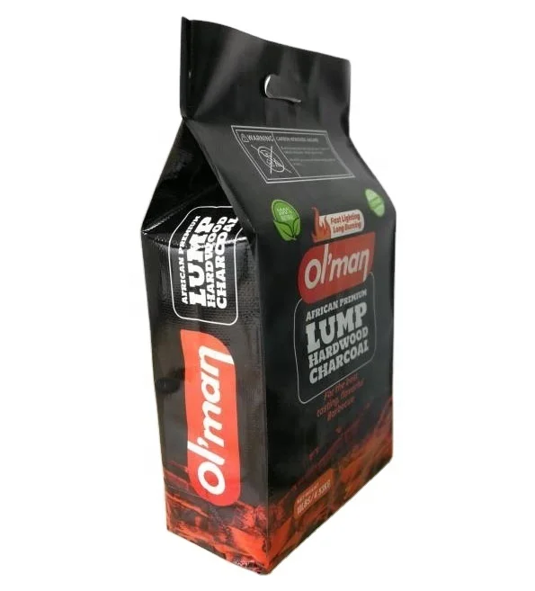 plastic bags for charcoal fire wood
