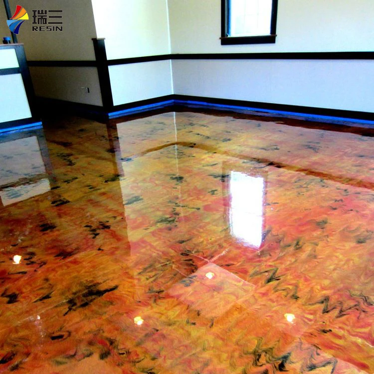 Китайские производители, краска Resina Epoxi, металлическое эпоксидное покрытие пола