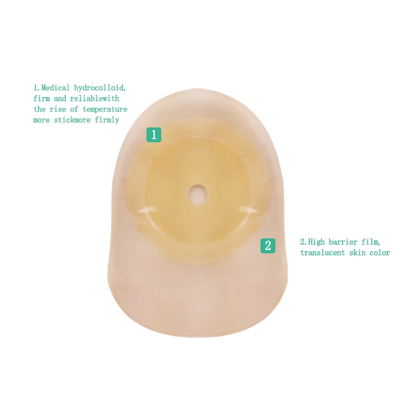 Medical Ostomy Bag One Piece Stoma Closed Colostomy Bags