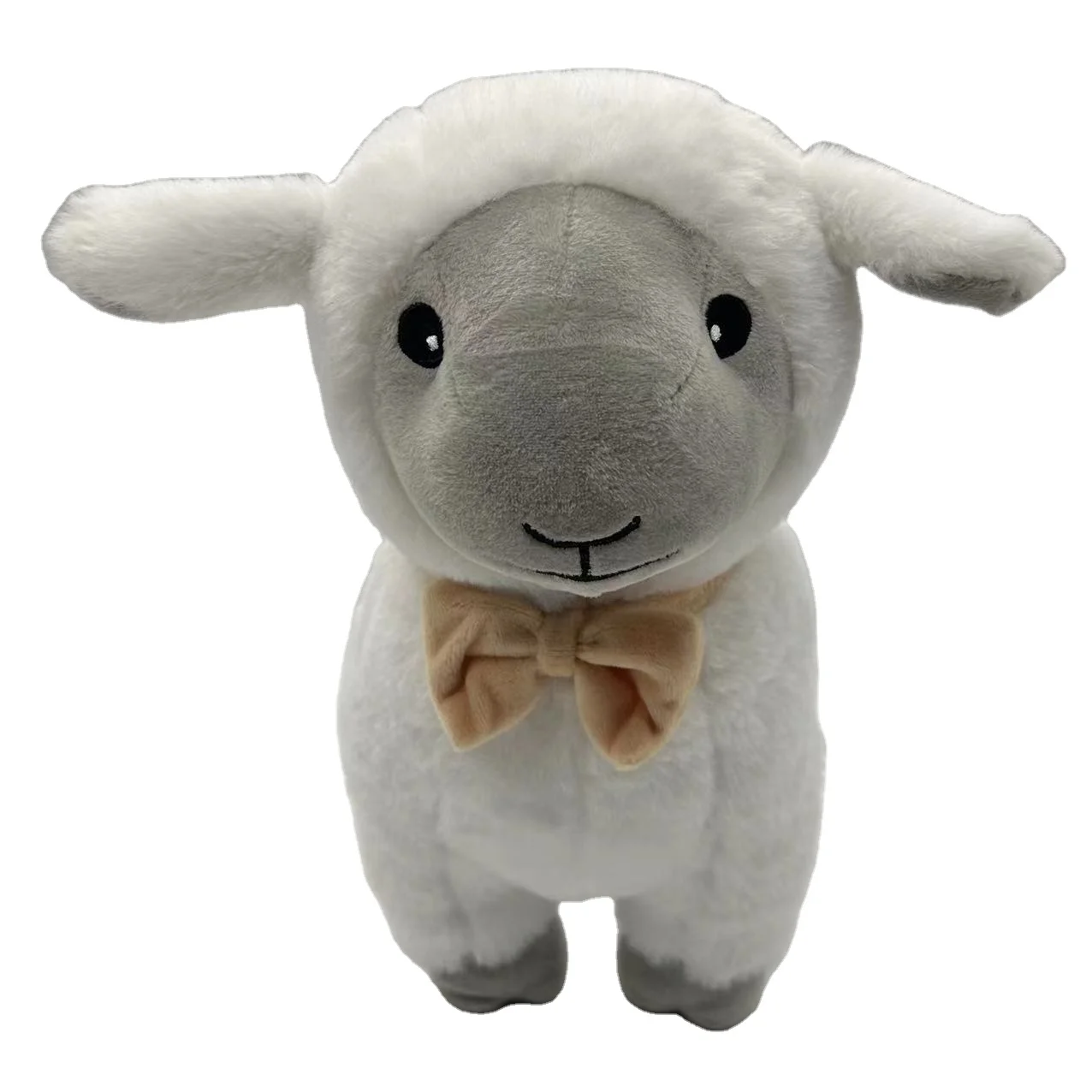 Kawaii Custom Lovely Small Sheep Stuffed Animal Plush Chubby Sheep Plush Toy for Kids Gift