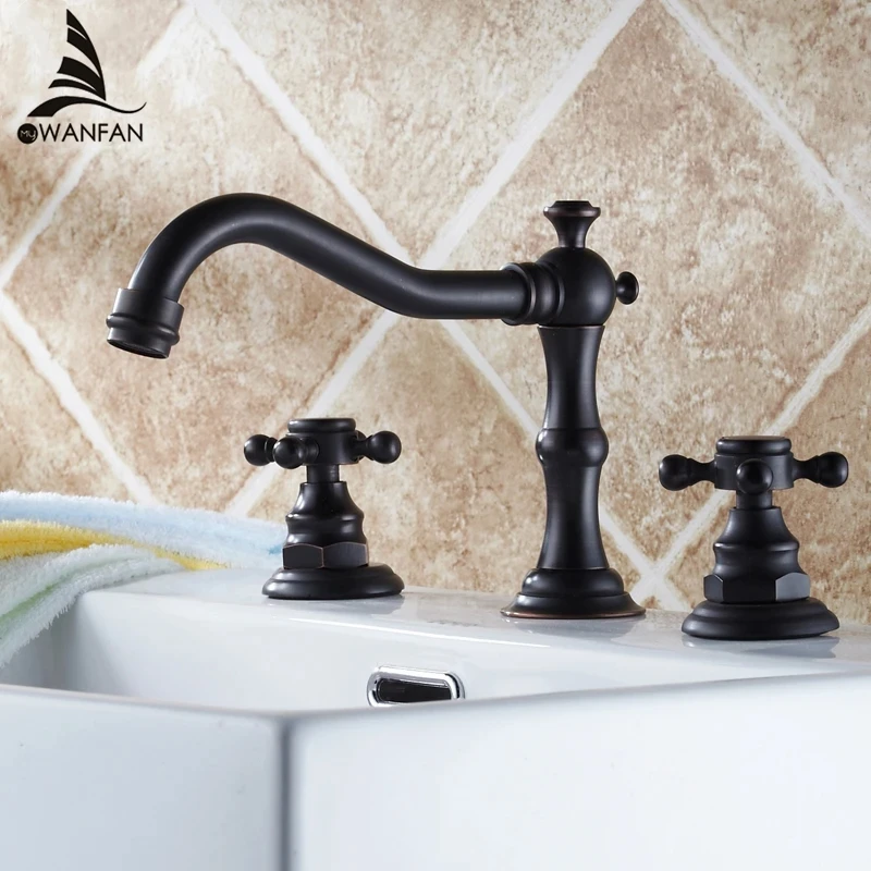 Widespread Bathroom Faucet Bathroom Taps Hot Cold Basin Mixer Modern Luxury Water Faucet for Hotel Bathroom Washbasin Faucet