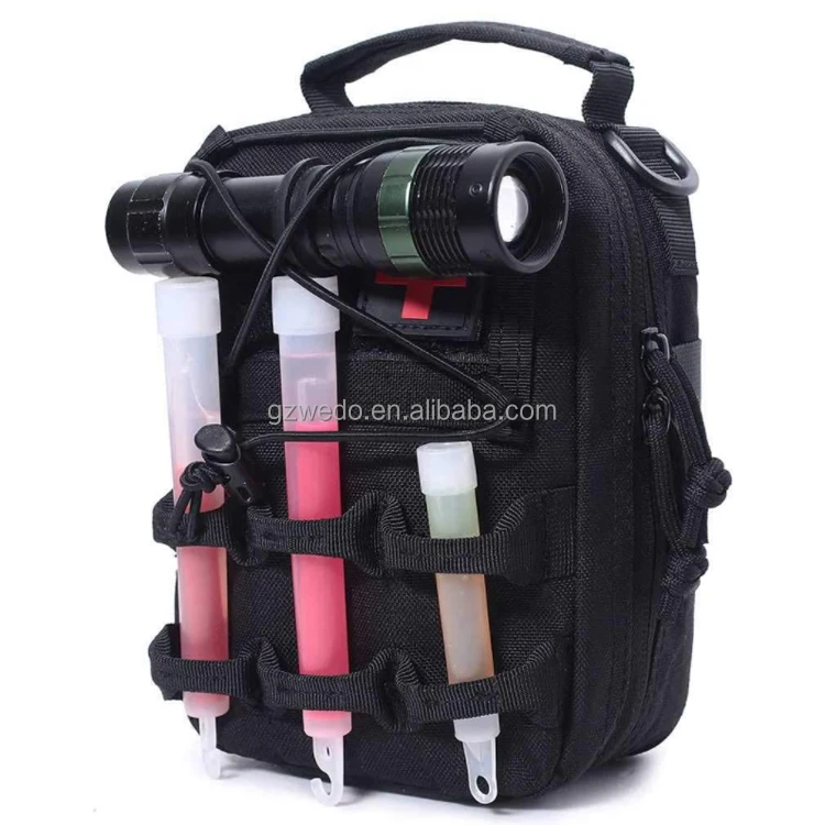 Custom IFAK Molle Tactical Medical Pouch, Empty Compact Admin First Aid Belt Pouch Tactical Bag