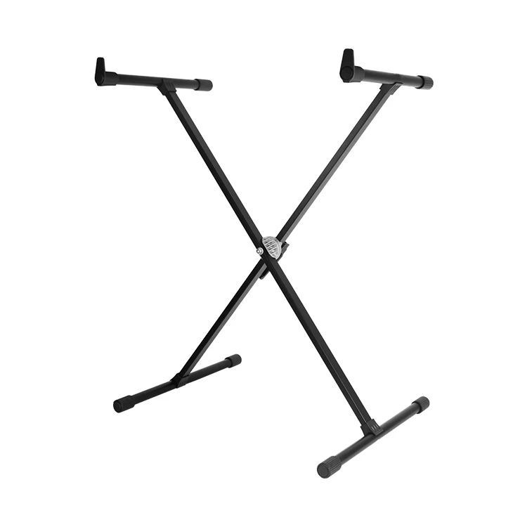TN-QJ-C1YK Factory Price Music keyboard stand professional folding electric piano stand single X type Keyboard Stand