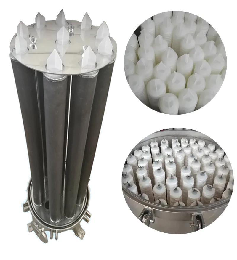 GJ Sterile Filtration Rate 0.1 micron Hydrophobic PTFE cartridge Sterile air filter for factory preice