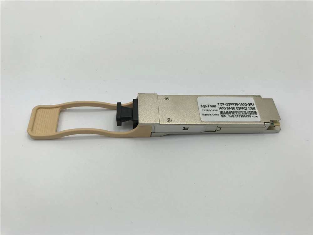 Arista QSFP-100G-SR4 Compatible 100GBASE-SR4 QSFP28 850nm 100m Parallel MMF MPO-12 Optical Transceiver