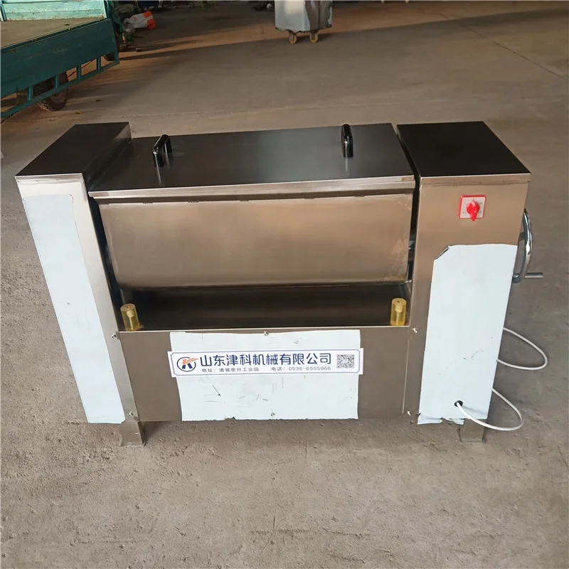 Professional 304 Stainless Steel commercial meat mixer Horizontal meat mixer