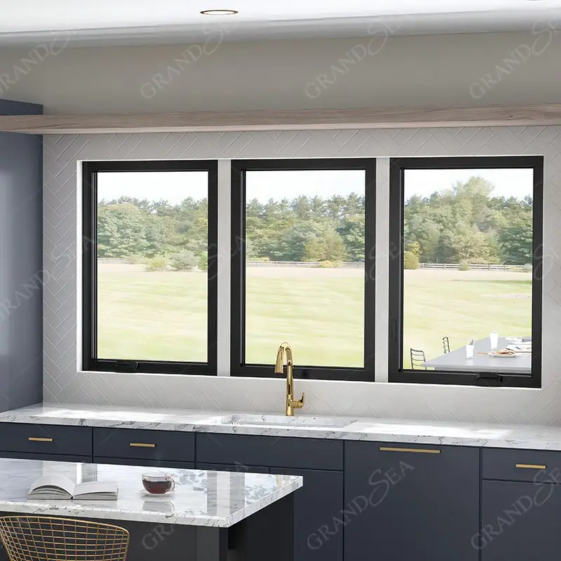 Large Glass Windows Cost Big Picture Aluminum Frame Fixed Glass Windows Soundproof Panoramic Window Fixed Window