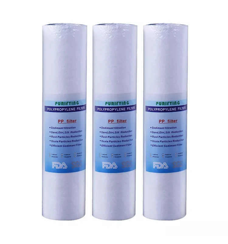 Polypropylene Pleated Filter Cartridge Pp Membrane Filter Replacement For Water Filter
