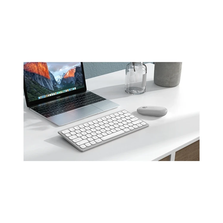 Mini Wireless Mouse Keyboard For Laptop Desktop Mac Computer Home Office Ergonomic Gaming Keyboard Mouse Combo Multimedia