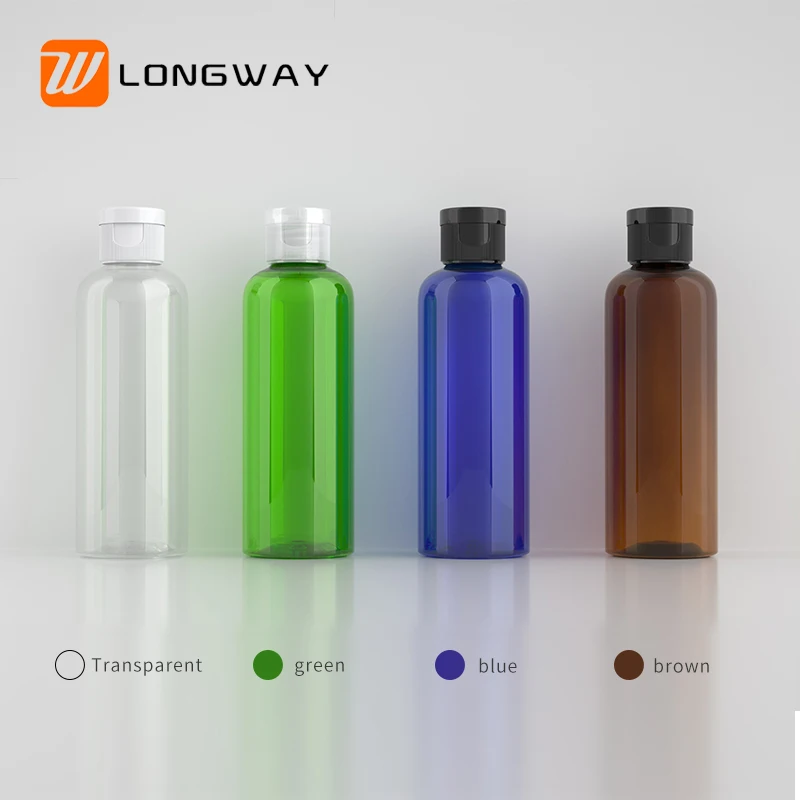 15ml round shoulder clamshell bottles PET bottles cosmetics bottles Various models are available from stock round shoulder