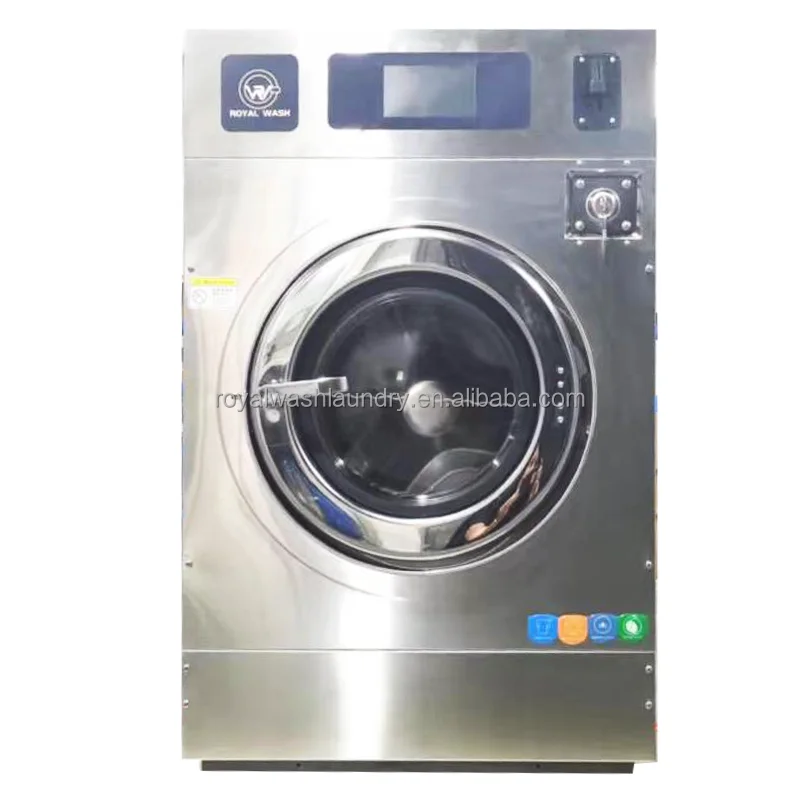 Commercial Washer Extractor-Hard Mount (Rigid) For Laundromat/Hotel/Hospital Coin/OPL Operated 12KG TO 27KG