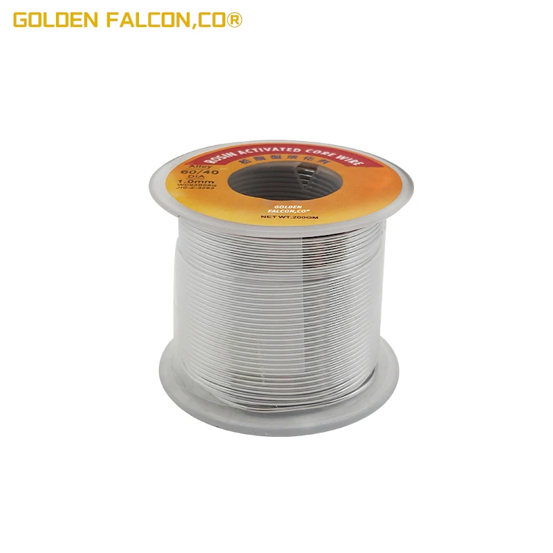 Жестяная паяльная проволока с активированным сердечником 63/37 1 0 мм жестяная 200