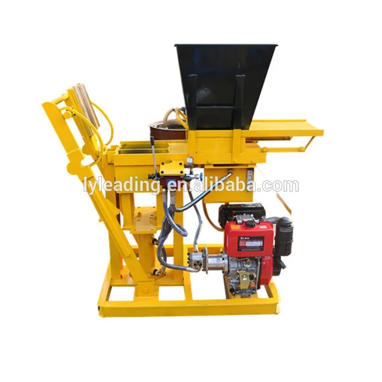 Cheap Brazil Issb Interlocking Diesel Engine Clay Soil Bricks Making Machine