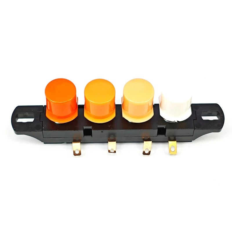 Hot Sale 4 Pins 4 Button Fan Piano Switch Electrical Push Button Switch For Table Fan Tower Fan