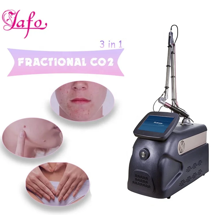 CE approved 10600nm Remove wrinkles tighten acne stretch marks fractional CO2 laser beauty machine