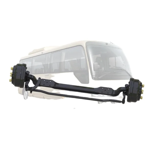 EV bus front axle for both FWD and AWD