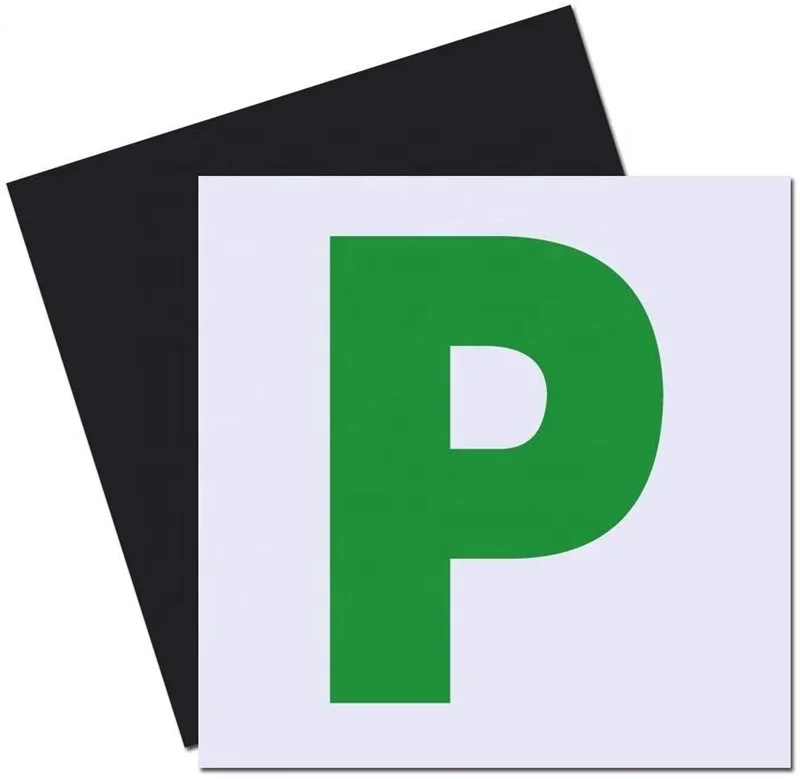 Customizable Fully Magnetic Car P Plates Magnetic P Plates For Car UK