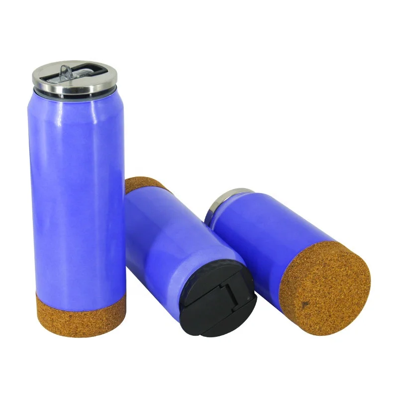 
Бутылка для воды из нержавеющей стали с двойными стенками, меняющими цвет, 500 мл 