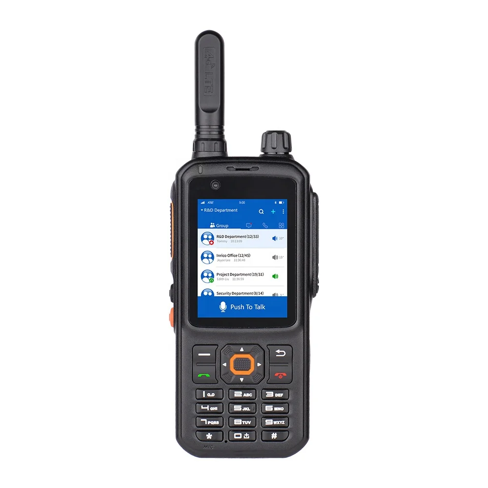Inrico T368 4G LTE сетевое радио Беспроводная портативная рация real-ptt