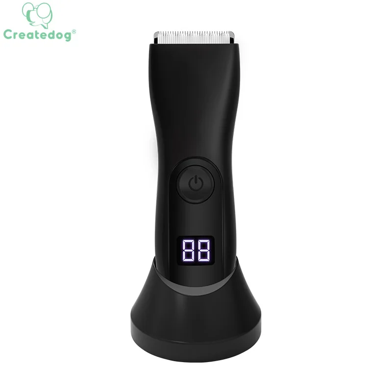 Amazon Best Safe Waterproof Wet Ceramic Blade Head Pubic Women Mens Body Arm Waist Electric Groin Hair Trimmer For Men