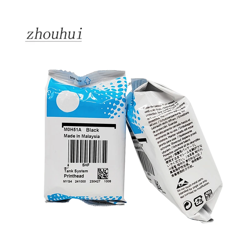 GT52 GT51 X4E75AA MOH50A MOH51A Print Head For HP 5810 5820 GT5810 GT5820 Ink Tank 310 315 318 319 410 418 419 500 Printer