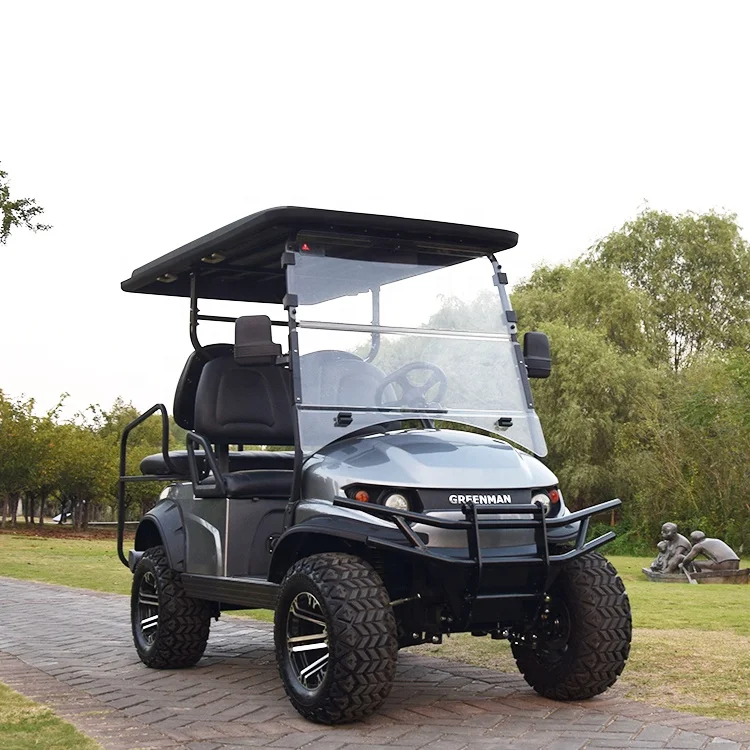 Chinese 2+2 seater lithium ion battery electric off road golf carts