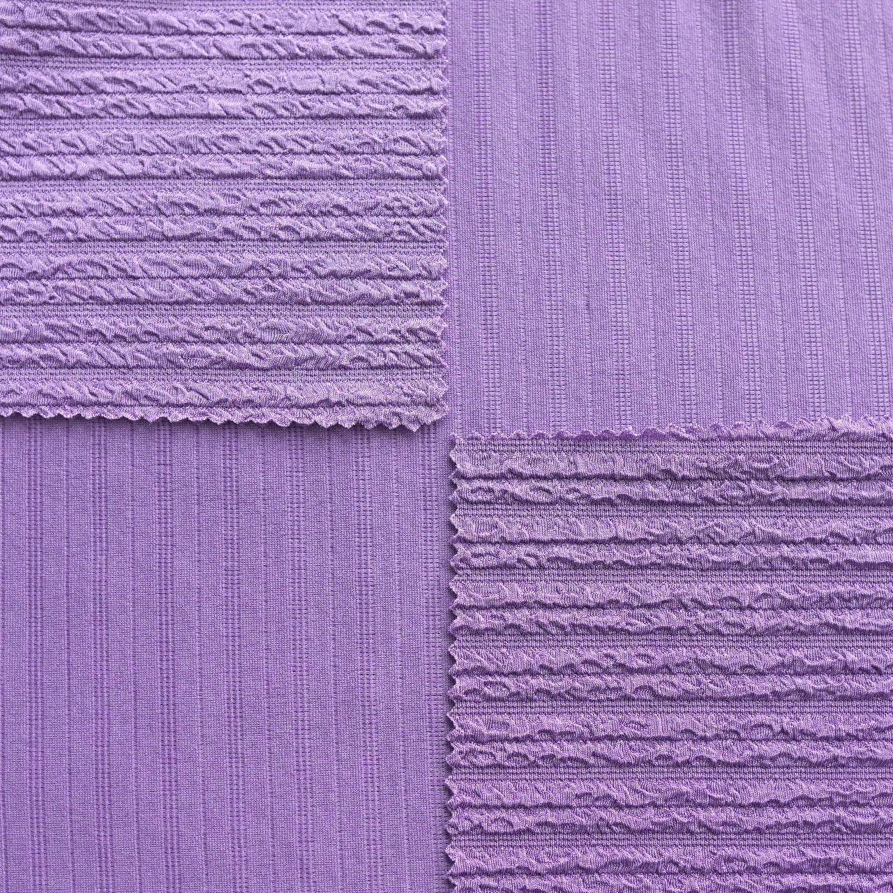 Spot factory direct sales knitted jacquard elastic fabric 210gsm soft and breathable spring and autumn clothing fabric