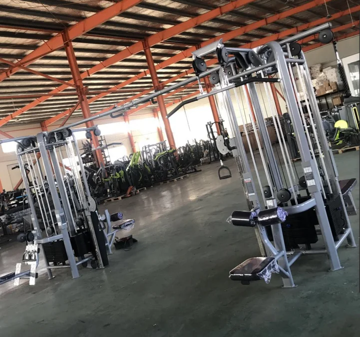 Gym equipment  Multi function Gym Press Multi cable Crossover