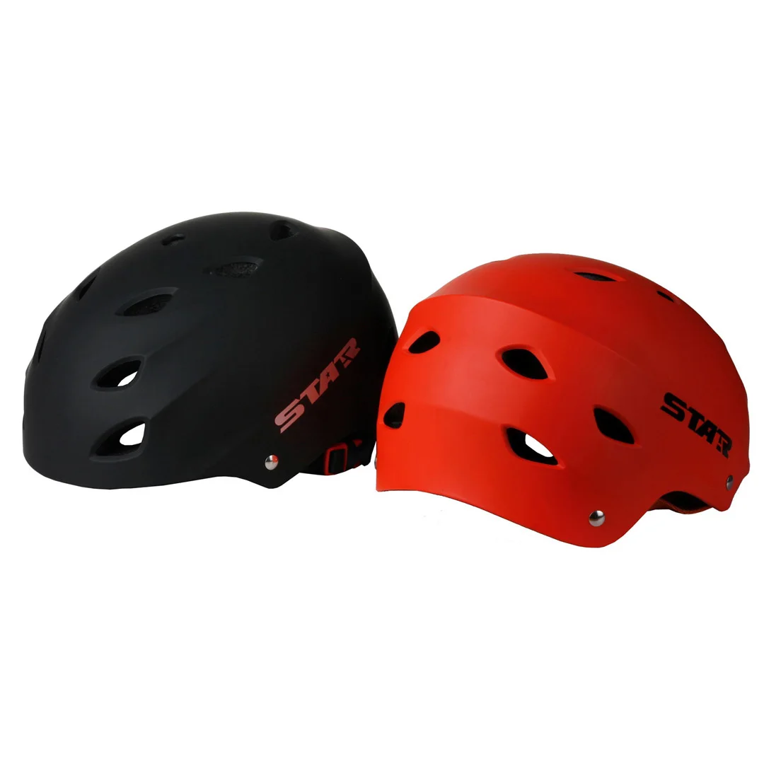 
High Quality Canoeing Water Rafting Kayak CE proved Safety Helmets ABS shell Soft EVA foam adjustable liner Water sports Helmet 