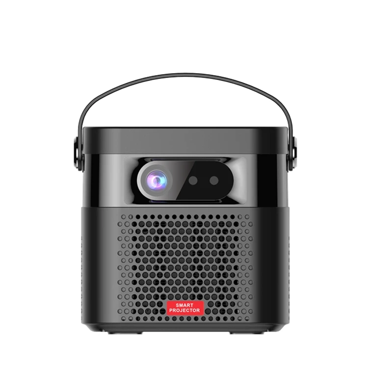 350 ANSI Lumen DLP Mini Projector Android 9 2GB 32GB Dual WiFi Home Theater 1080P Laser Portable Pocket Outdoor Projector