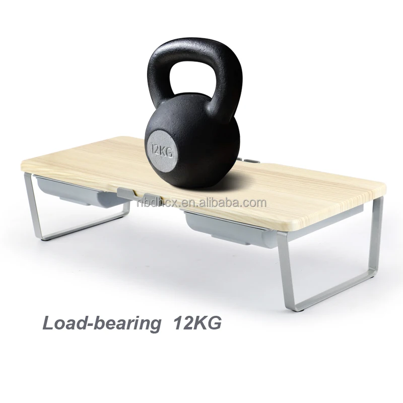 Keypoint Computer Monitor Stand Riser with Aluminum Feet for Computer Laptop iMac Elevating Laptop Stand Drawer Bracket