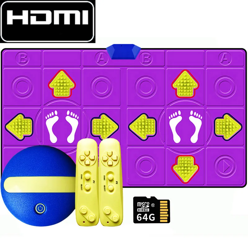 Superfine PU Carpet USB Computer and Carpet TV Game Dance Mat Music Ballet Dance Mat electronic dance mat