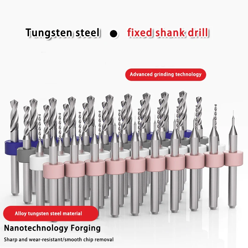 Factory wholesale cheap PCB alloy tungsten steel twist bit mini precision bit