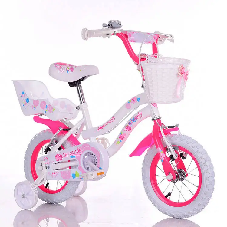High steel frame kids girls cycle 12 14 16 18 inch children bicycle / New Model Unique Kids Bike / Baby Girl Cycle for children