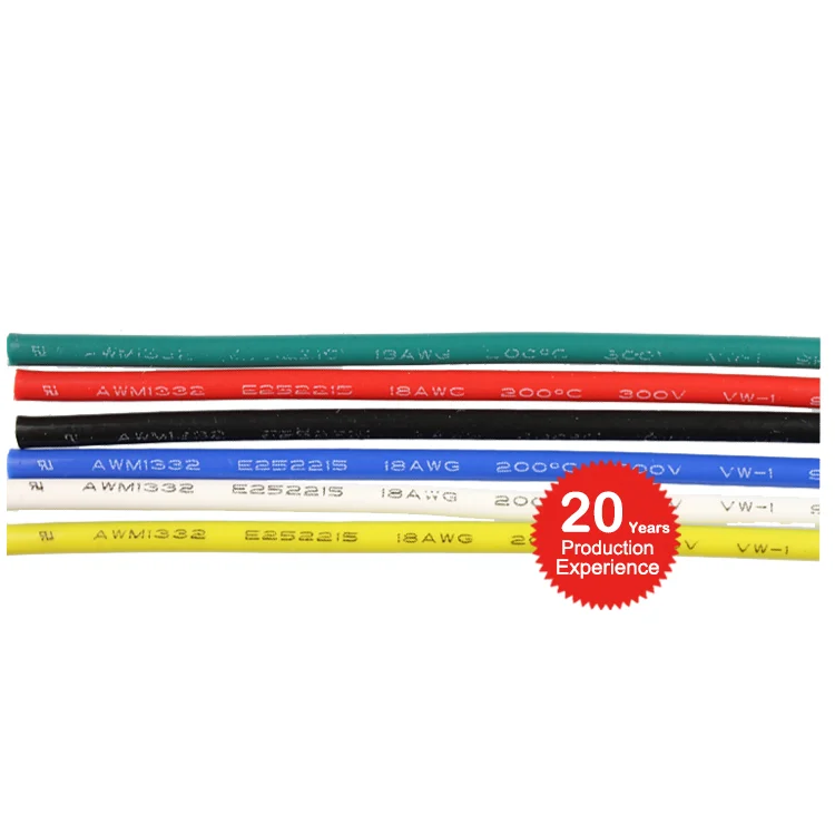 300v 200c degree Fep UL1332 Insulated tinned copper high temperature waterproof electrical wires