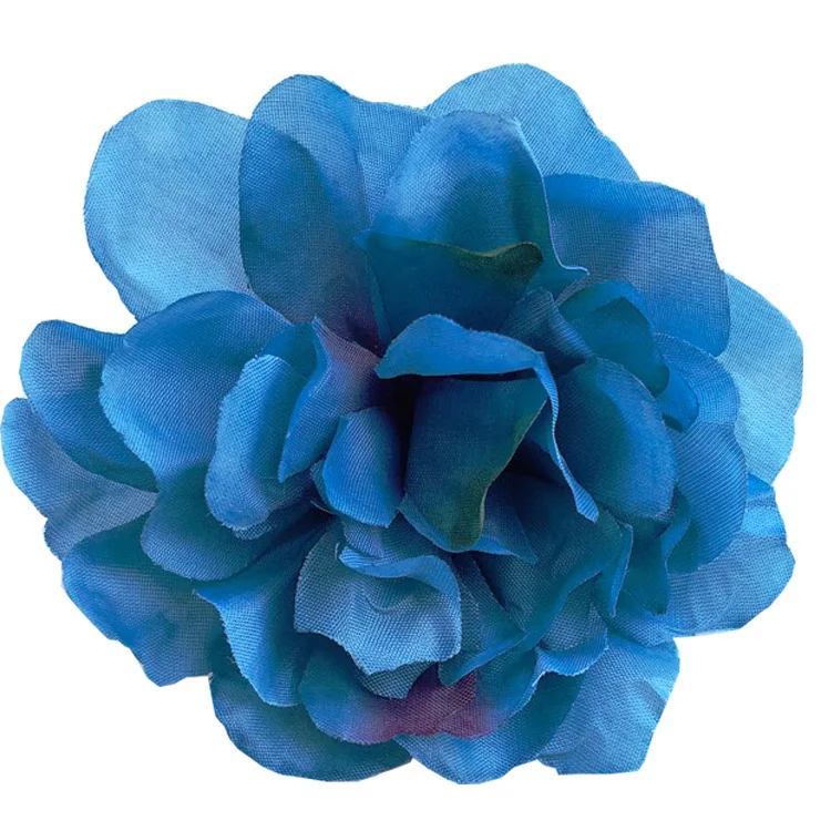 2023 Double Layer Mesh Chiffon Big Flower Chiffon Flower Fashion Baby Hair Accessories Kids Cute Girl