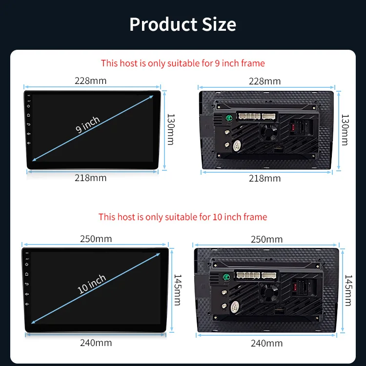 Автомагнитола ihuella autoradio mit navi 1 din android 12 4gb di ram pioneer avec camera de recul con pantalla retractil