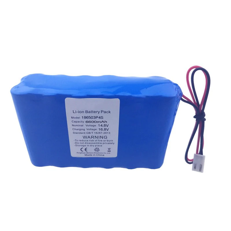 Customized for stage lighting Lithium battery pack ICR18650-4S3P Li Ion Batteries 14.8V 6600mAh icr18650 4s3p lithium battery
