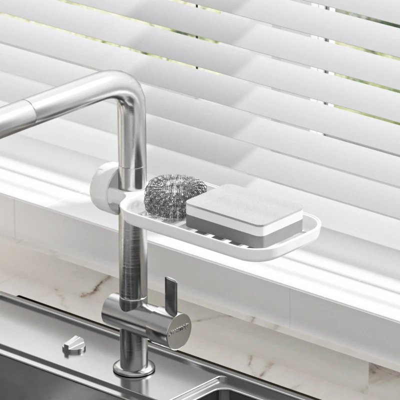 New faucet kitchen plastic storage household soap drain rack kitchen accessories new products