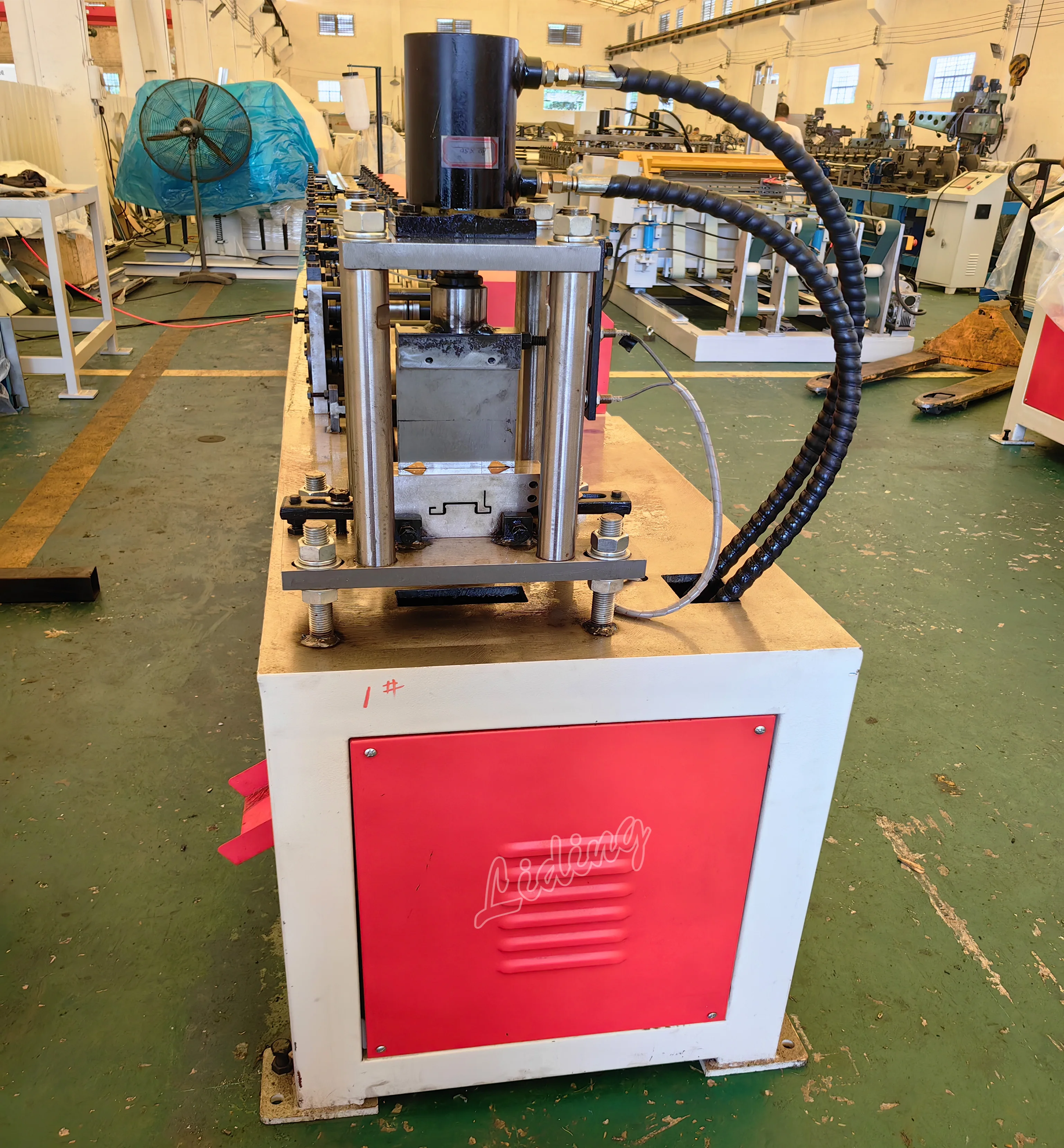 Metal Drywall Tracks & Studs Production Machine For Light Steel Keel Roll Forming Line