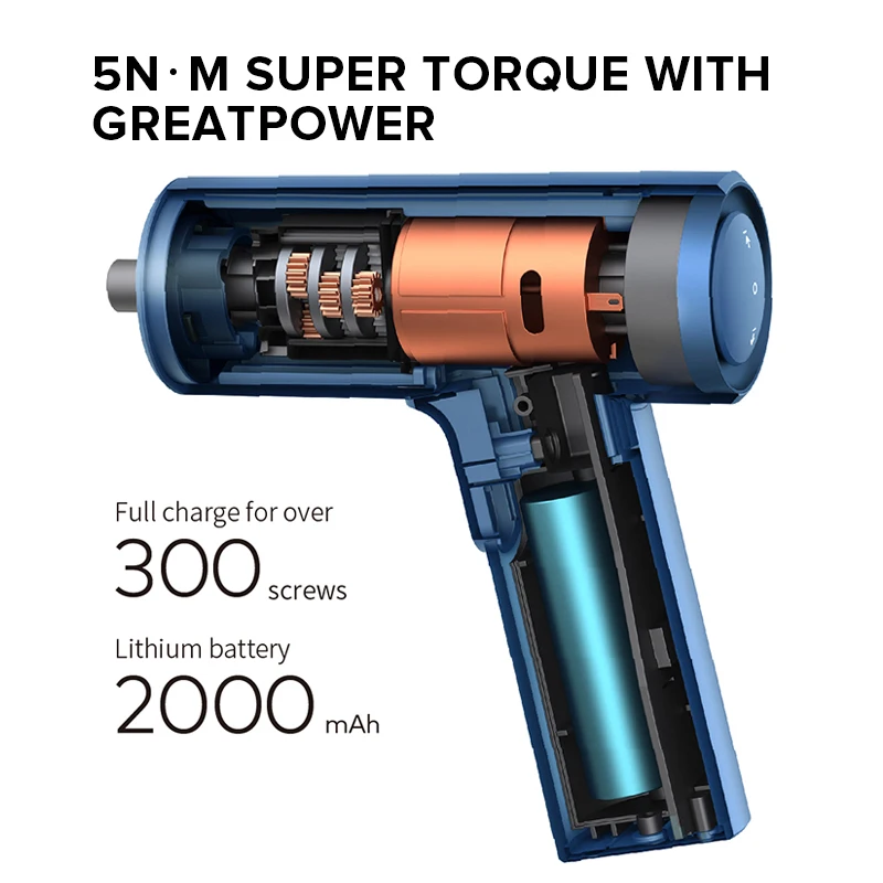  HOTO 3.6V Li-ion Battery Electric Tools Household Power Cordless