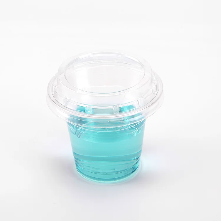 Hot Selling Disposable Yogurt 5oz 7oz 8oz 9oz Clear Plastic Ice Cream Dessert Cup With Cover