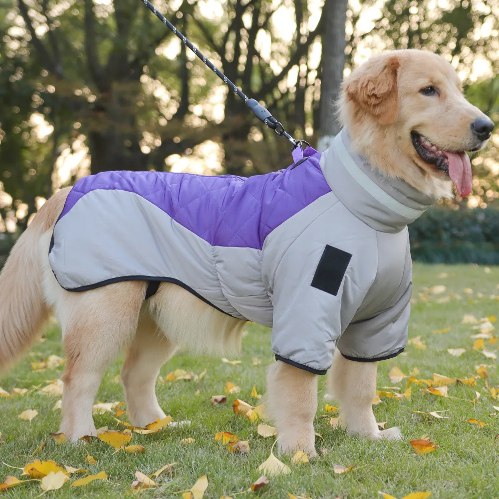 dog jacket winter clothes  outdoor warm coat   waterproof  Wind-Proof thicken dog Apparel pet   clothes