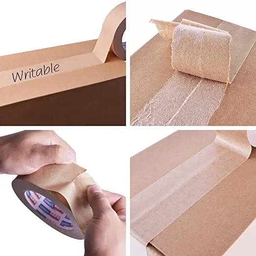 Adhesive Hot Melt Glue Brown 70G Self Adhesive Packing Kraft Packaging Tape